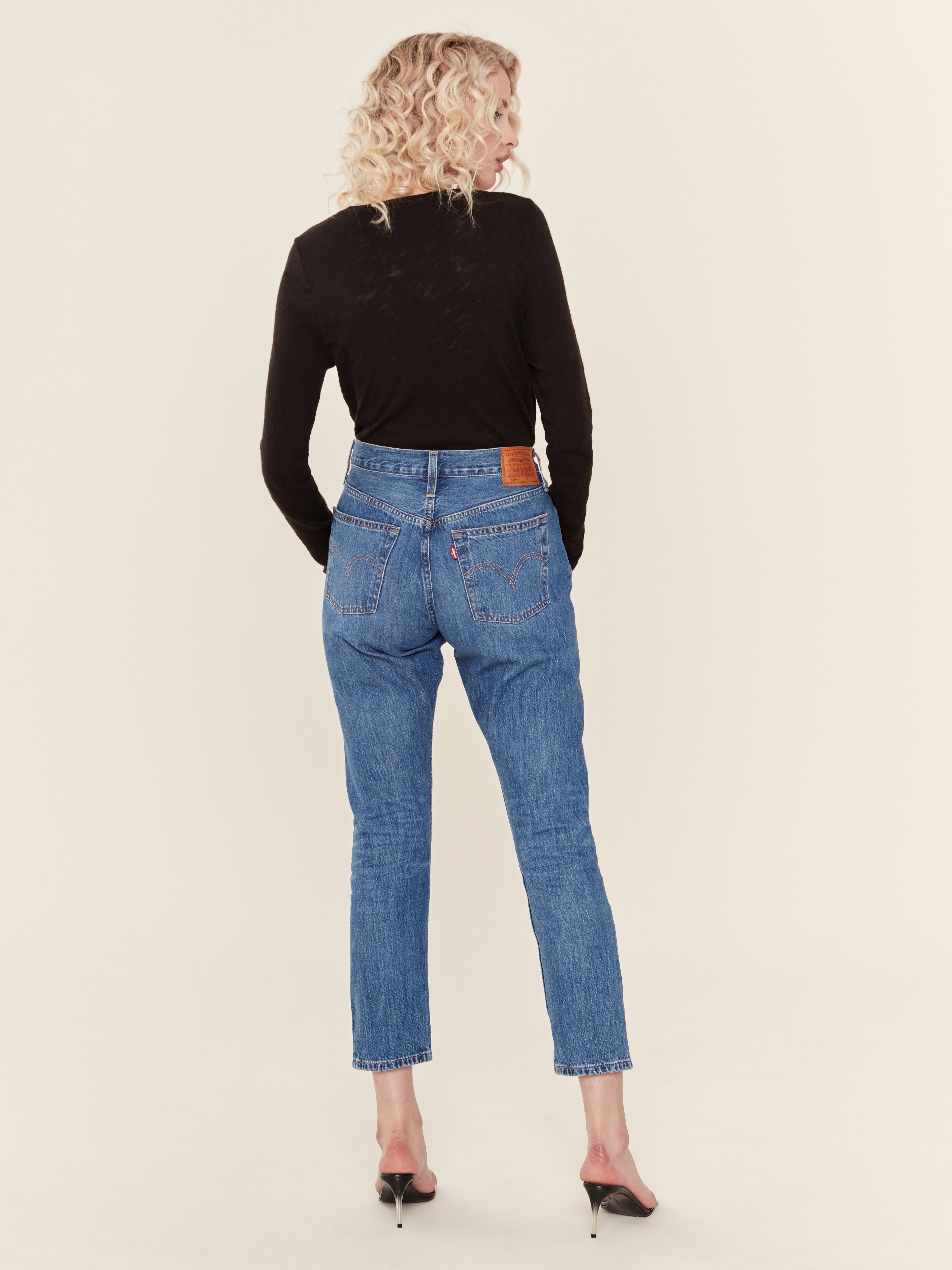 levi's 501 cropped skinny