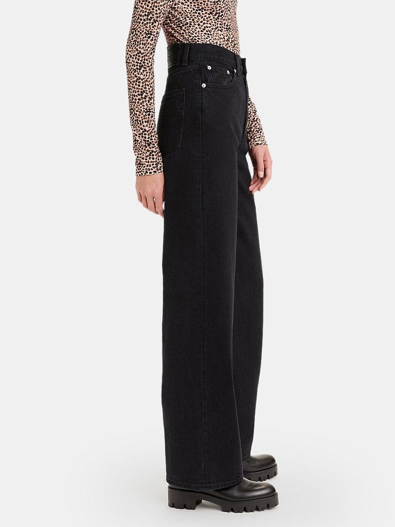 High Rise Full-Length Loose Fit Jeans