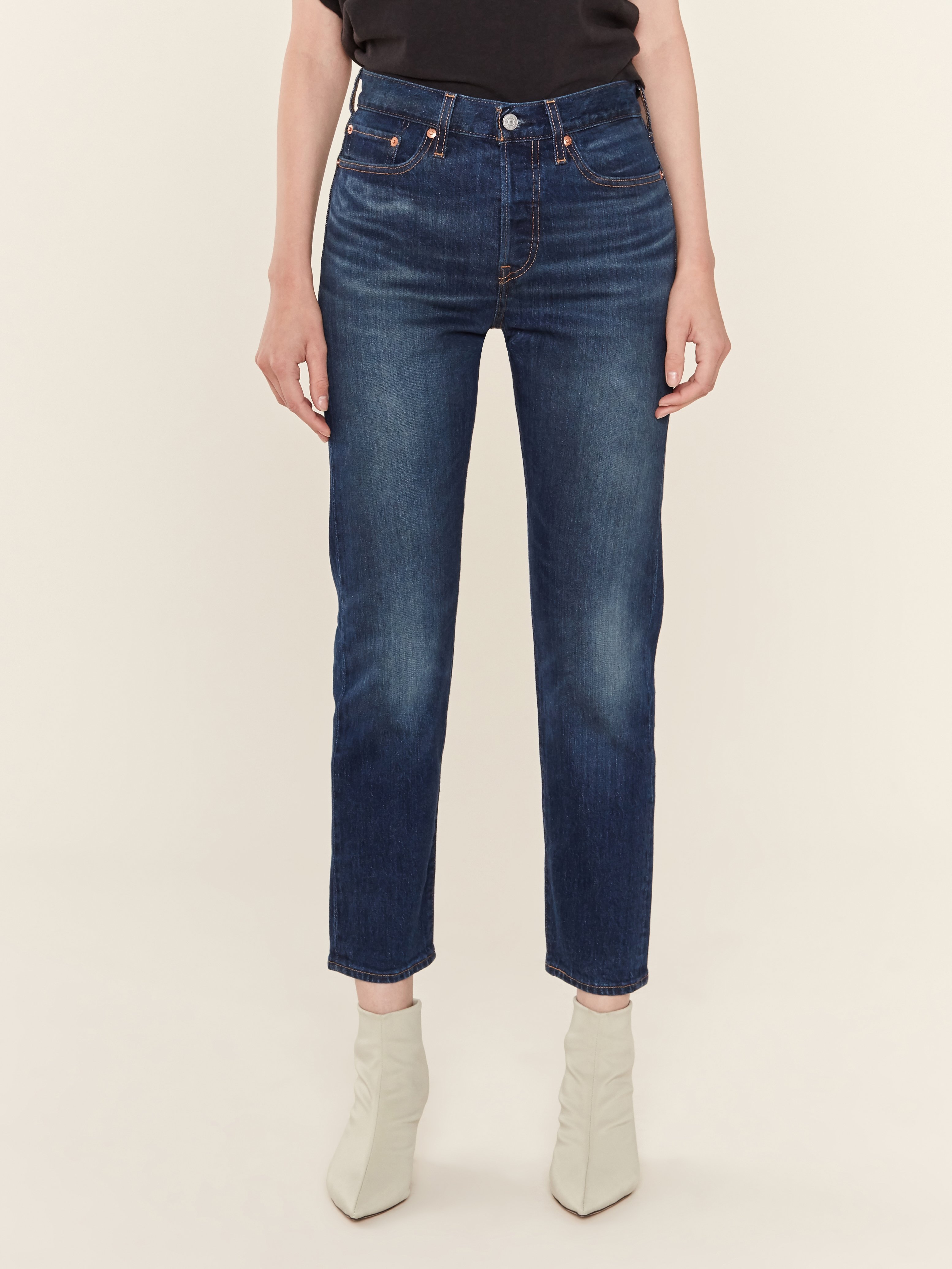 wedgie fit high rise jeans