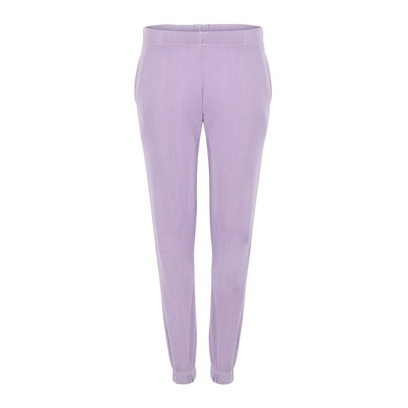 Lezat Melody Everyday Natural Sweatpant In Pink/purple