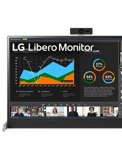 LG 27" QHD Ergo IPS Monitor With USB Type-C product