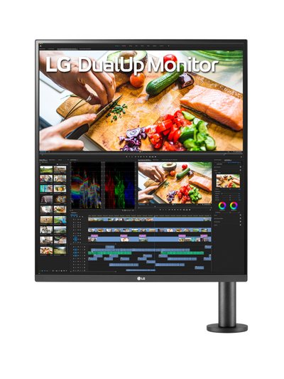 LG 28 inch SDQHD 16:18 DualUp Monitor with Ergo Stand product