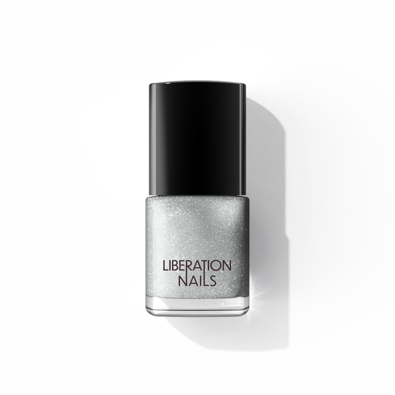 Liberation Nails Disco Salvation Nail Polish In Grey