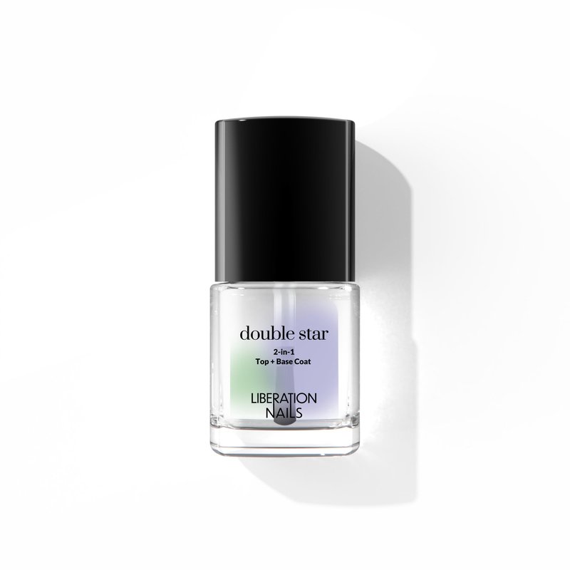 Liberation Nails Double Star 2-in-1 Top & Base Coat
