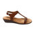Greco wedge leather sandal - Brown