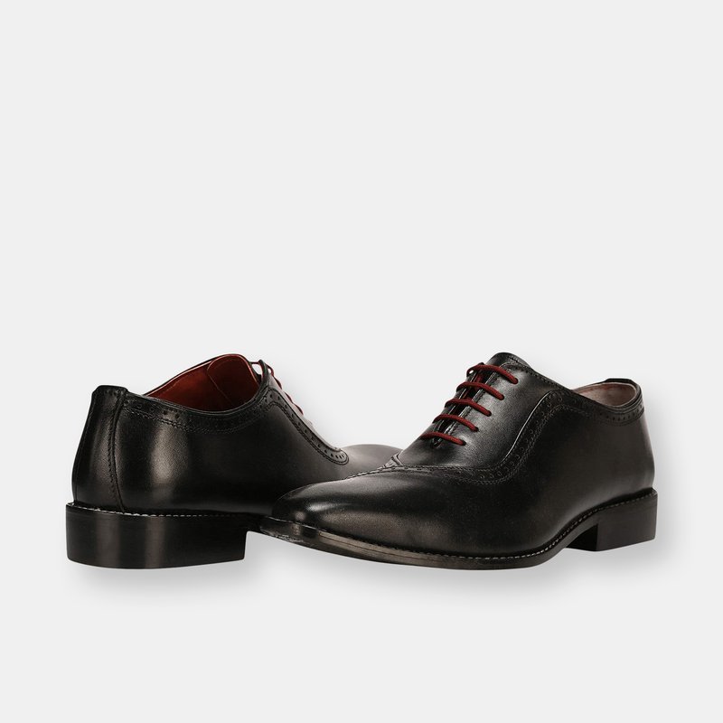 LIBERTYZENO Men's Leather Oxford Dress Shoes