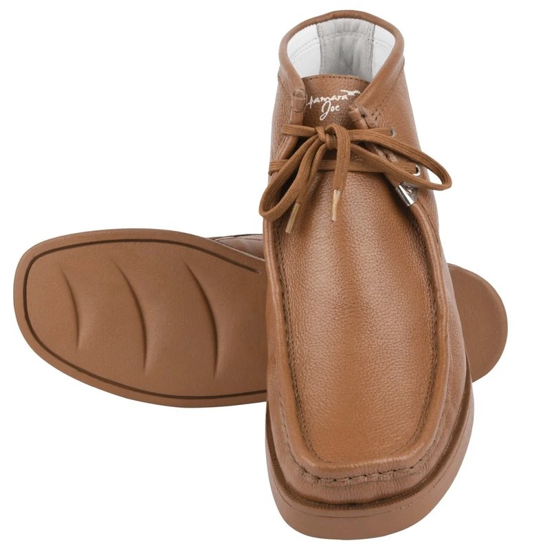 Shop Libertyzeno Hamara Joe Rush Leather Desert Chukka Brown Casual Boots