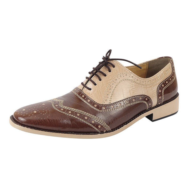 Libertyzeno Tremont Man Made Oxford Style Dress Shoes In Brown