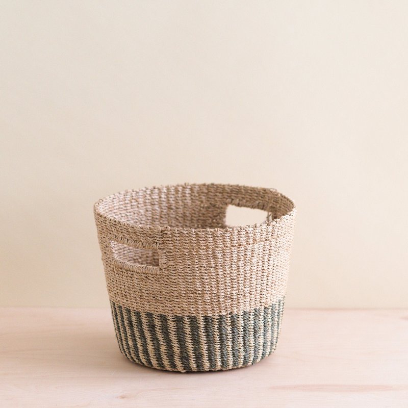 Likha Grey + Natural Tapered Basket