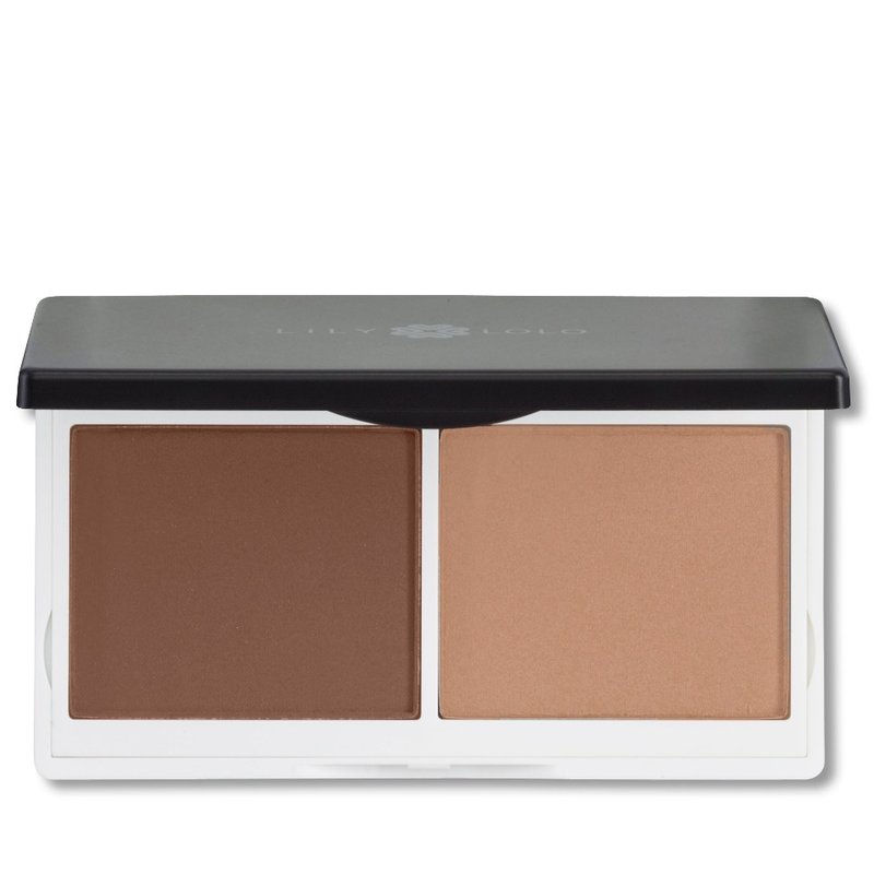 Lily Lolo Sculpt And Glow Contour Duo In White