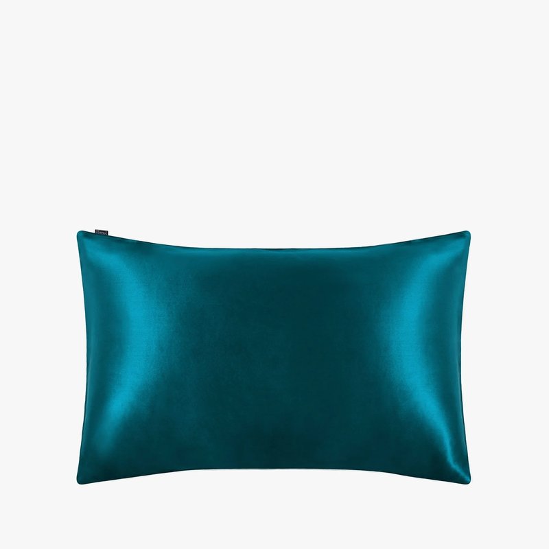 Lilysilk Envelope 100% Mulberry Silk Pillowcase In Green