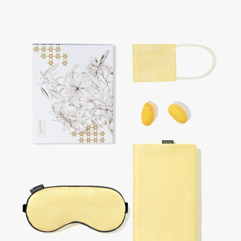 Lilysilk Gold Silk Stay Safe Kit