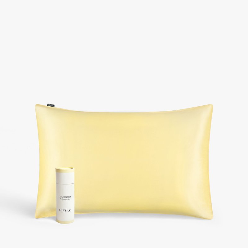 Shop Lilysilk Lilyáurea™ Non-colorants Golden Silk Pillowcase