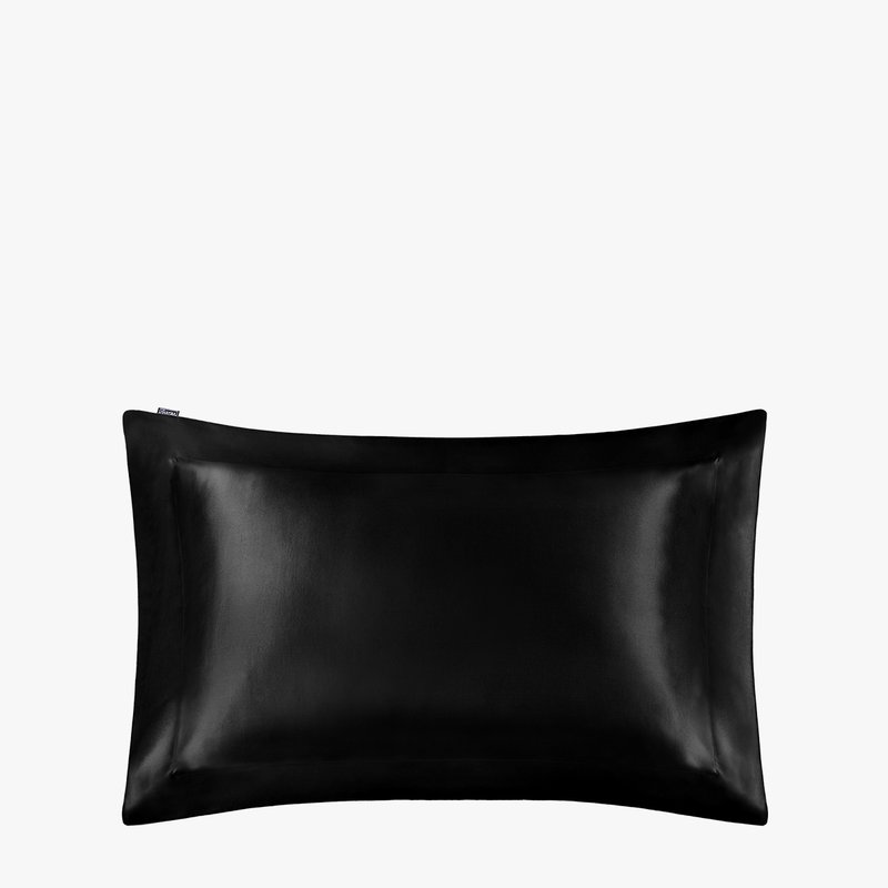 Lilysilk Oxford Envelope Luxury Silk Pillowcase In Black