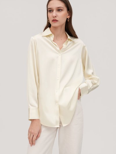 LILYSILK Women  SOS Shirt - Lily White product
