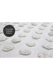 Linen House Haze Duvet Cover Set (White) (Single)
