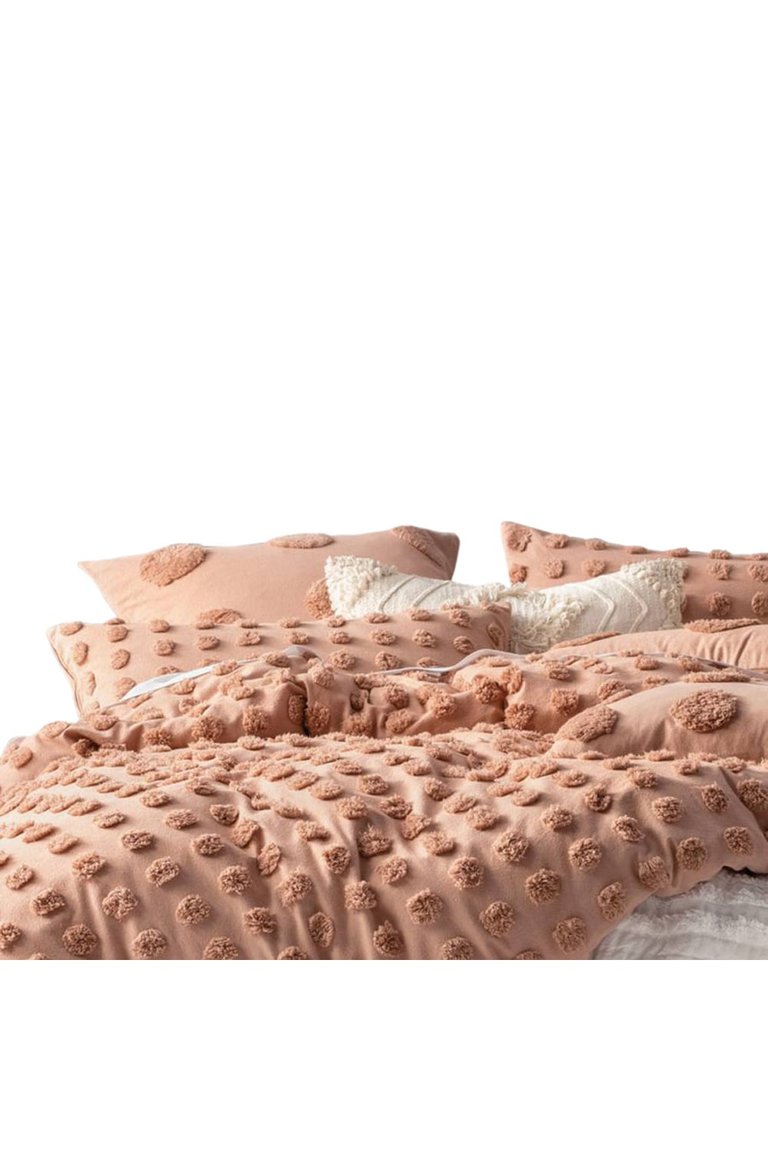Linen House Haze Housewife Pillowcase Pair - Maple