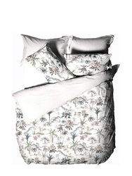 Linen House Luana Quilted Duvet Cover Set (Multicolored) (King) (UK - Superking) - Multicolored