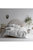 Linen House Manisha Tufted Duvet Set (White) (King) (UK - Superking)