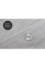 Linen House Nimes Duvet Cover Set (Gray) (Twin) (UK - Single)