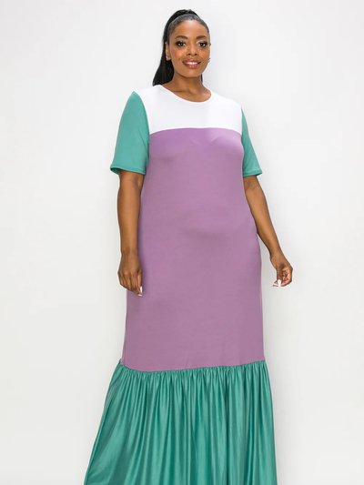 LIVD Ami Colorblock Maxi Dress product