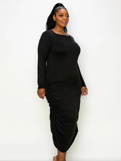 LIVD Side Ruched Maxi Dress product