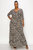 Symoné Cheetah Print Wrap Dress