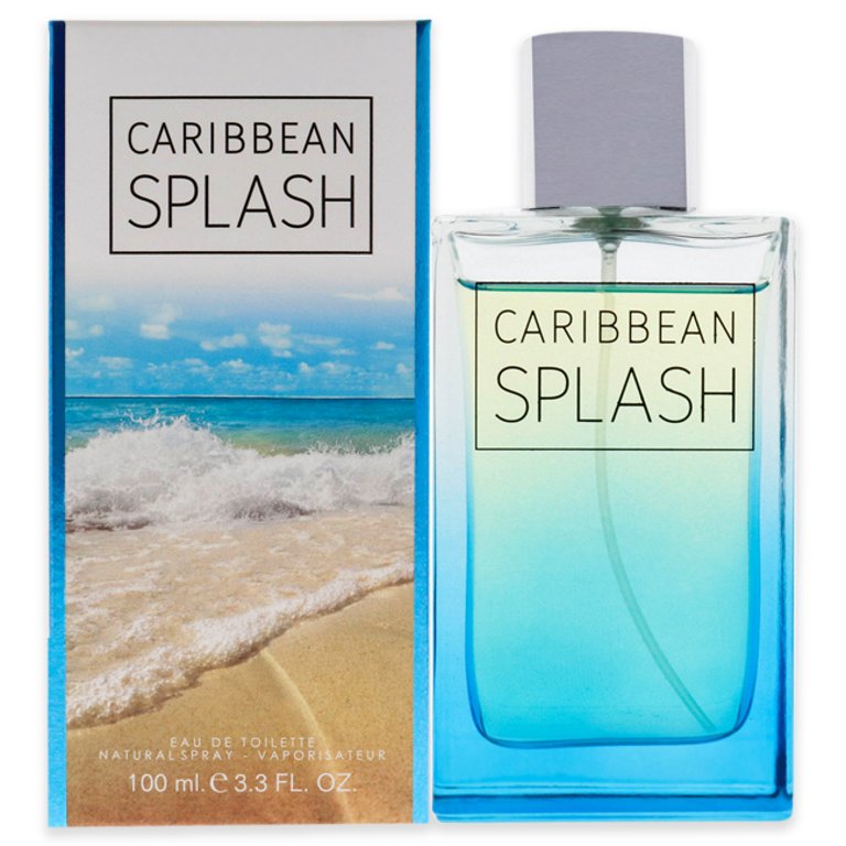 Caribbean Splash Pour Homme By Live Love Travel For Men - 3.3 oz EDT Spray