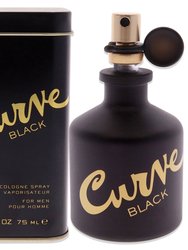 Curve Black by Liz Claiborne for Men - 2.5 oz Cologne Spray