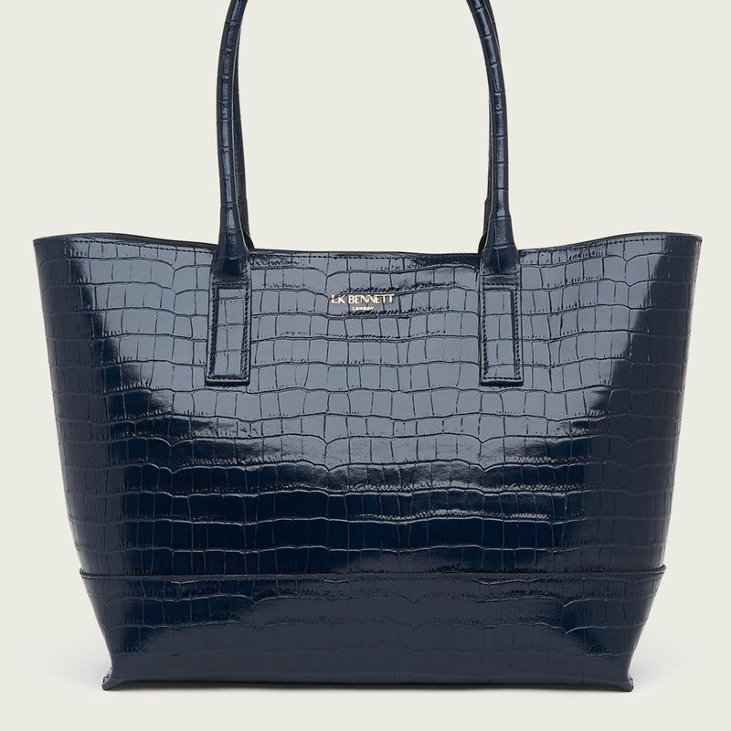 Shop Lk Bennett Lacey Tote In Blue