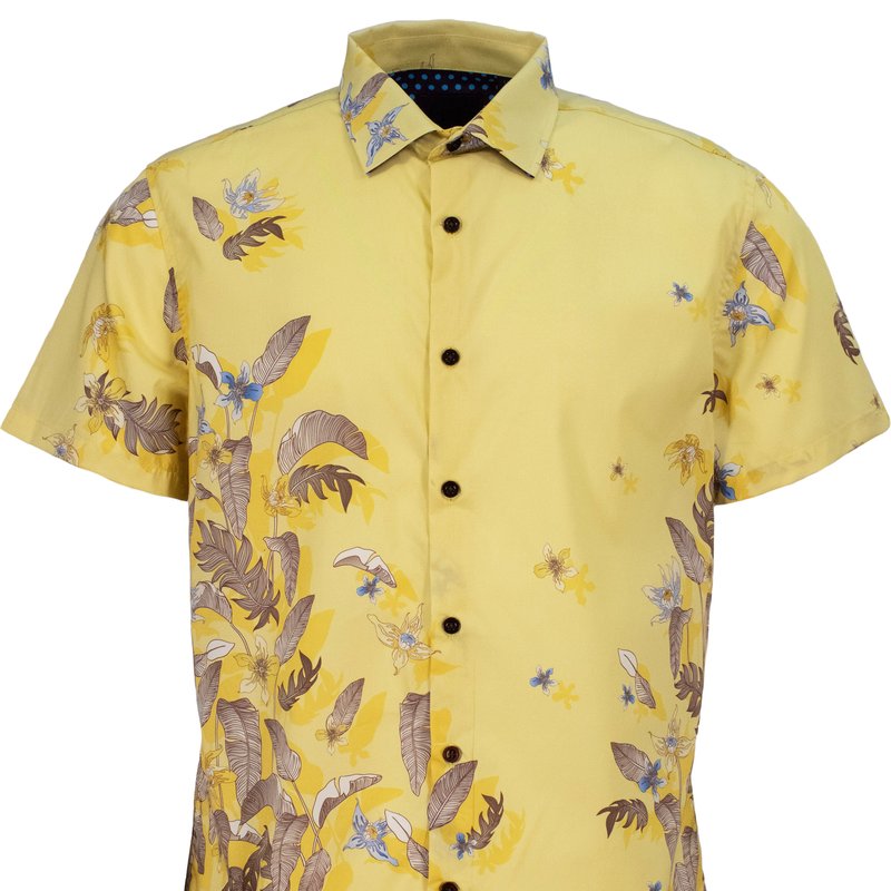 Shop Loh Dragon George Summertime Shirt In Yellow