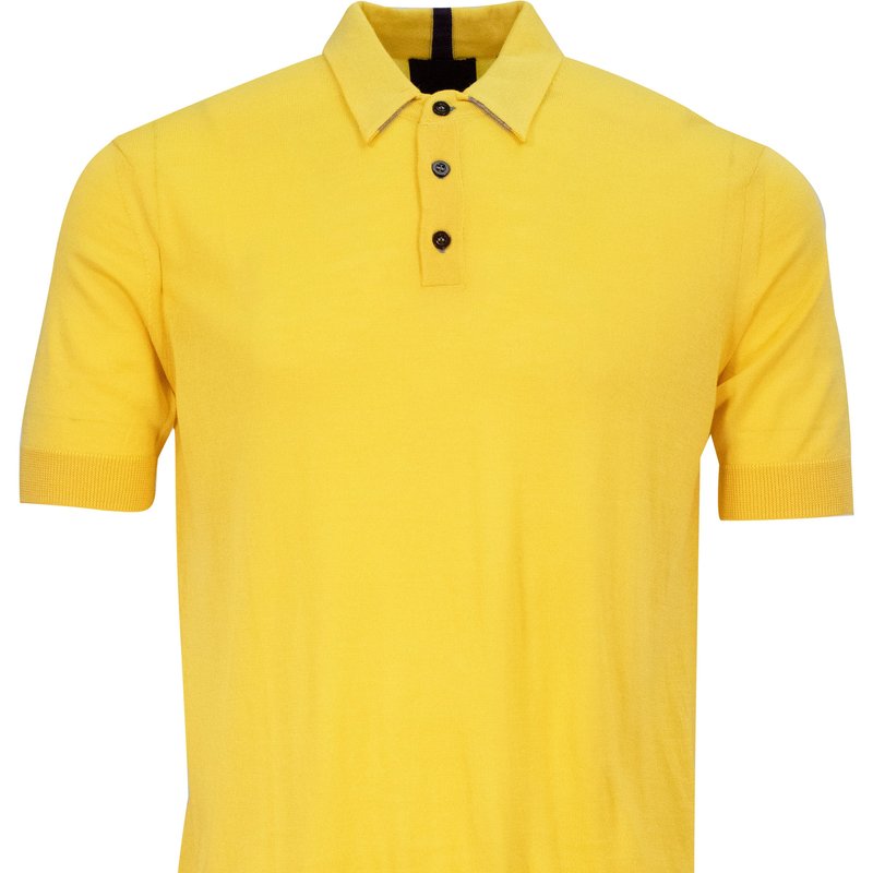 Shop Loh Dragon Pilgrim Polo Shirt In Yellow