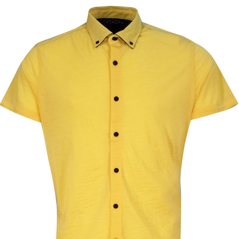 Shop Loh Dragon Tobias Merino Shirt In Yellow