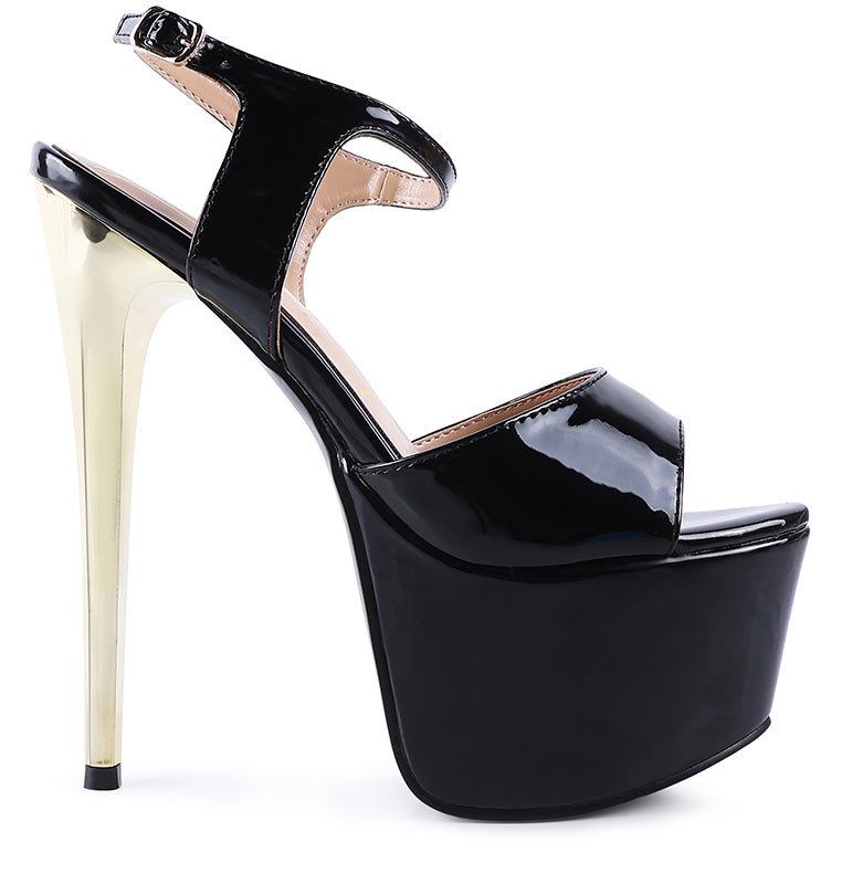 LONDON RAG BEWITCH ULTRA HIGH HEELED ANKLE STRAP SANDAL