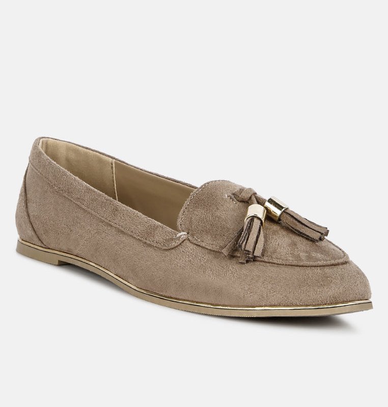 London Rag Cabbose Casual Bow Loafers In Brown