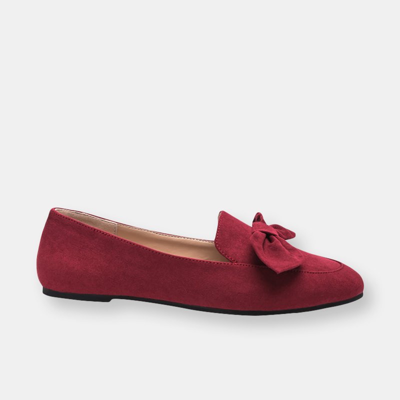 LONDON RAG REMEE FRONT BOW LOAFERS