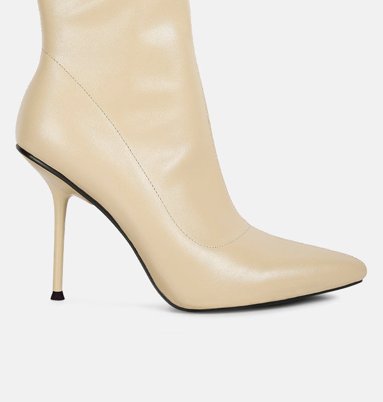 Shop London Rag Yolo Ankle Boots In White