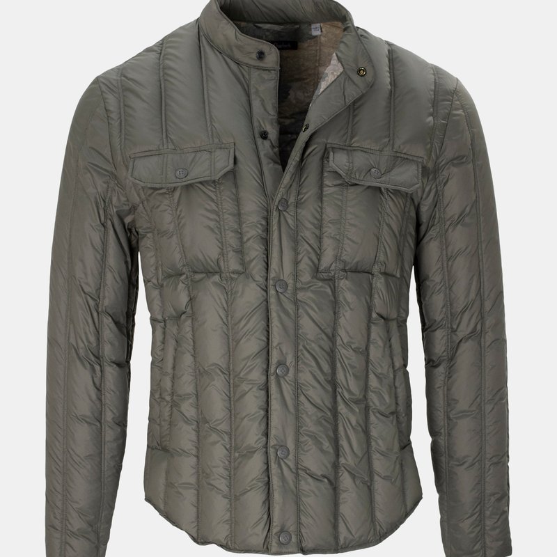 Lords Of Harlech Dirk Quilted Olive Jacket