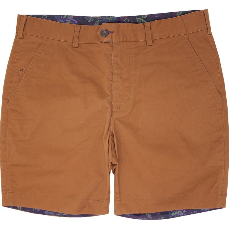 Lords Of Harlech John Shorts In Whiskey In Brown