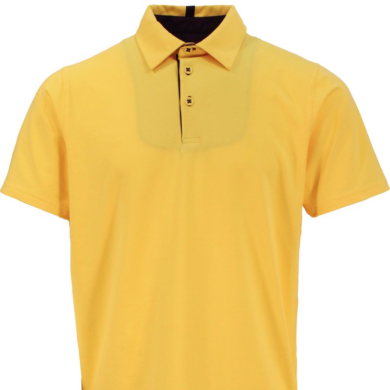 Shop Lords Of Harlech Pietro Polo Shirt In Yellow
