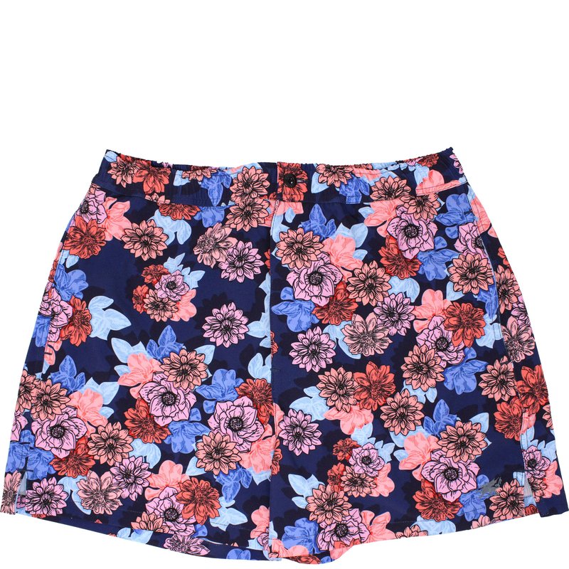 Shop Lords Of Harlech Quack Snap Floral Swim Short In Pink