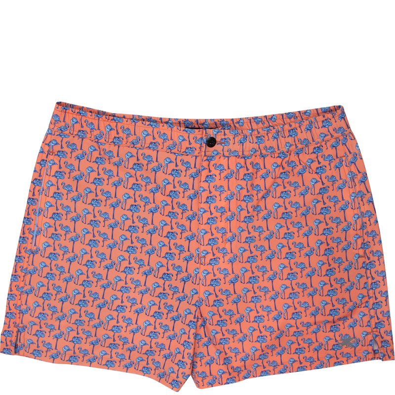 Lords Of Harlech Quack Swim Short In Blue/red