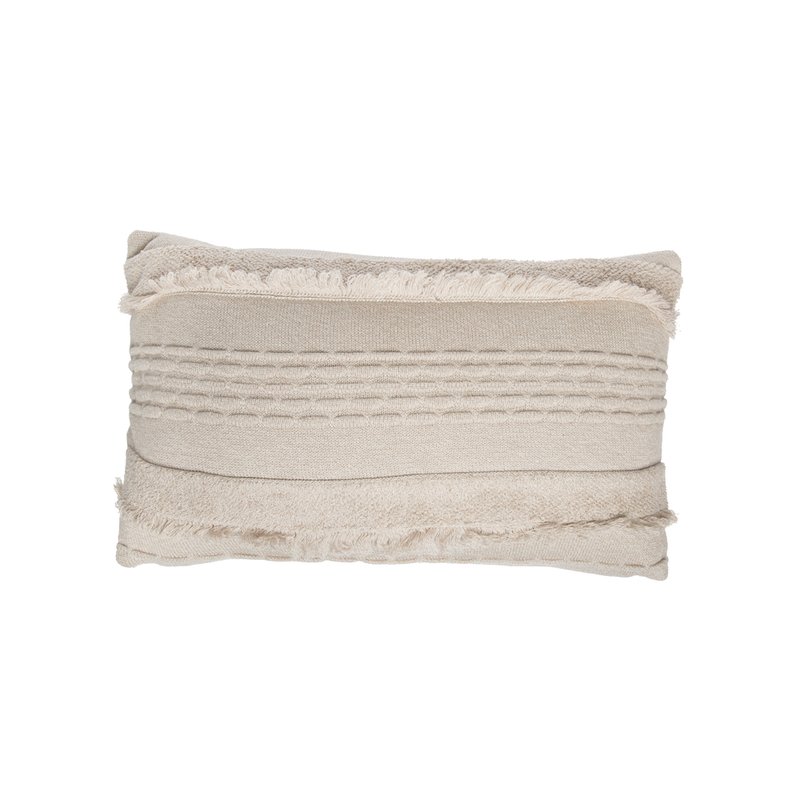 Lorena Canals Air Knitted Washable Pillow, Dune In White