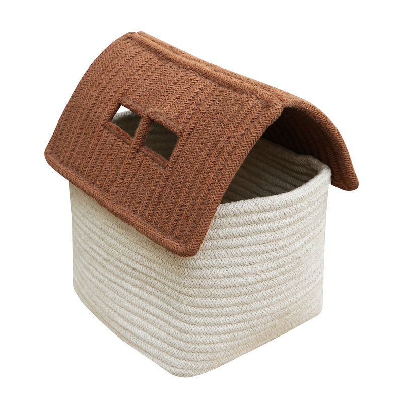 Lorena Canals Basket House Toffee In Brown