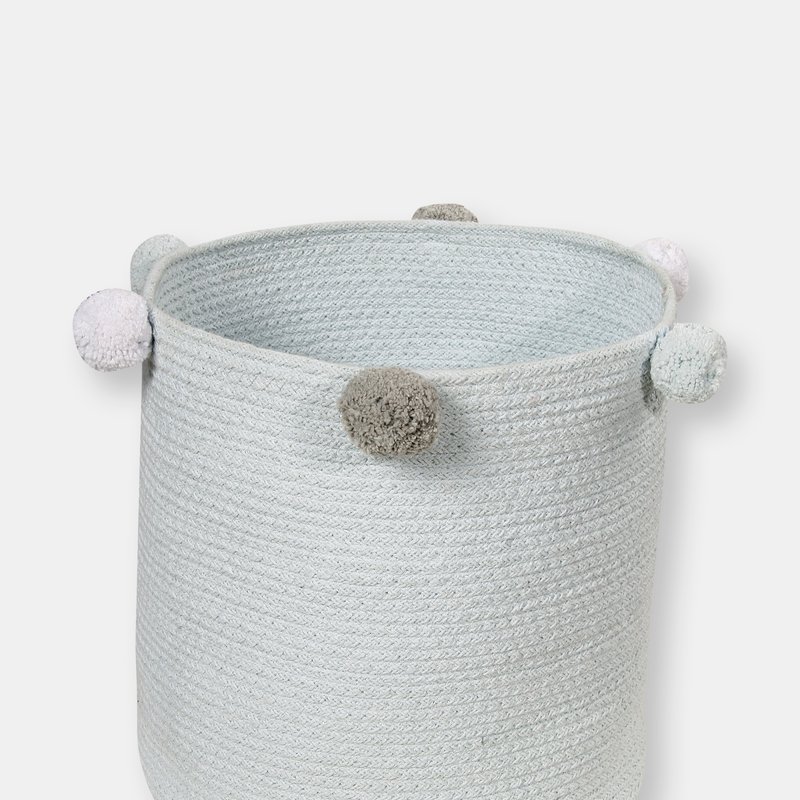 Lorena Canals Bubbly Baby Basket, Grey In Blue