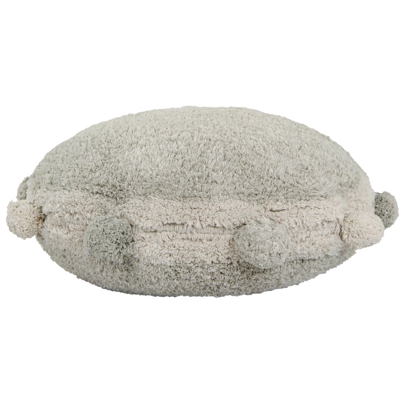 Lorena Canals Bubbly Floor Cushion, Olive In White