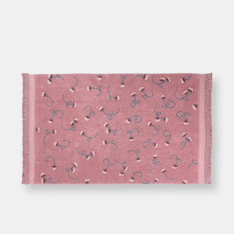Lorena Canals English Garden Washable Rug, Ash Rose In Pink