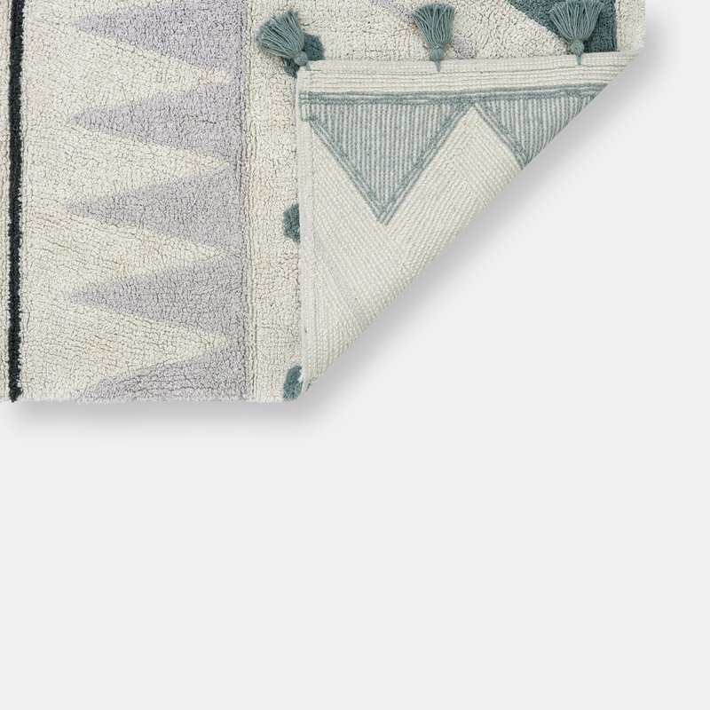 Shop Lorena Canals Mini Wings Washable Rug In Grey