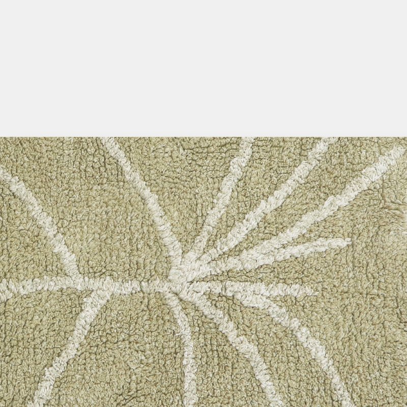 Shop Lorena Canals Mini Wings Washable Rug In Green