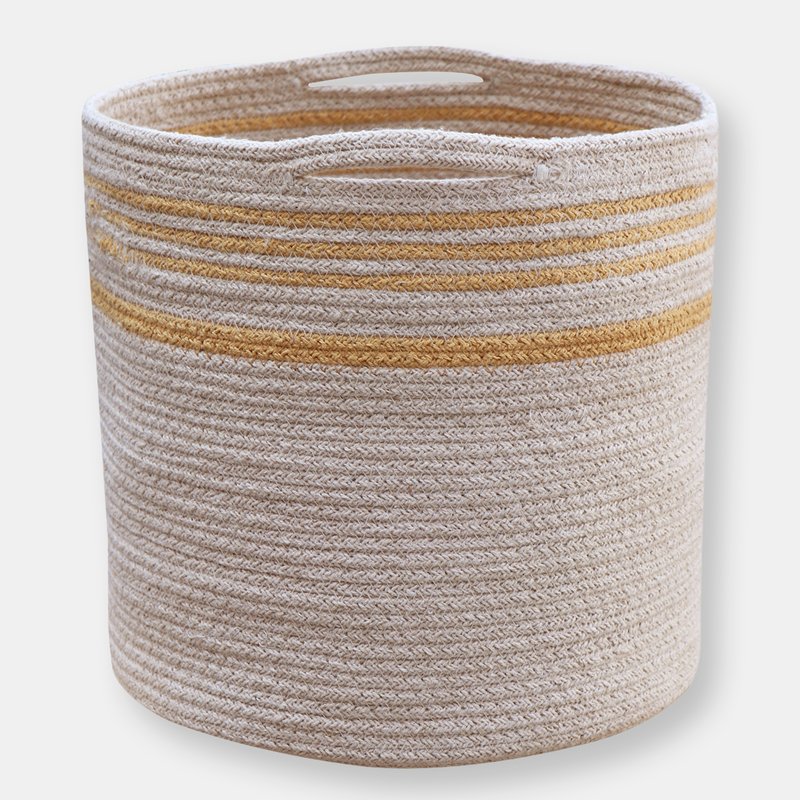Lorena Canals Twin Basket, Amber In White
